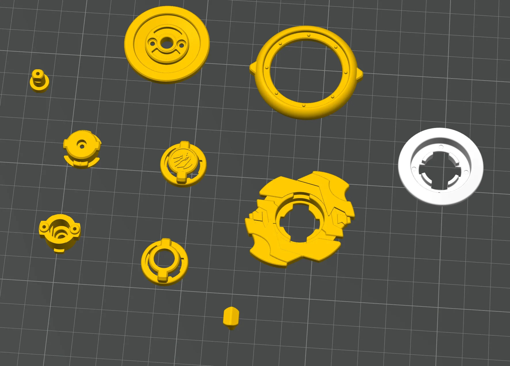DIY Printable Beyblade Characters